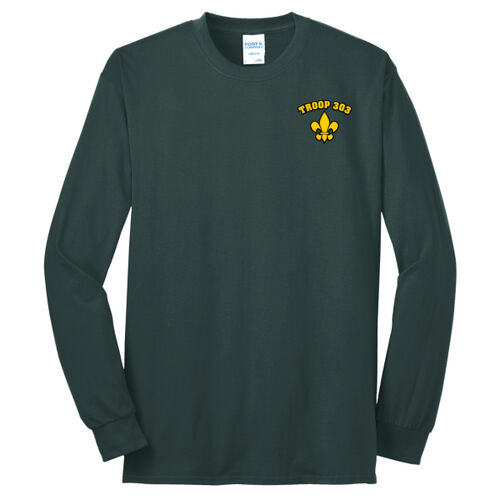 Troop 303 L/S Tall Tee -- Unisex Thumbnail
