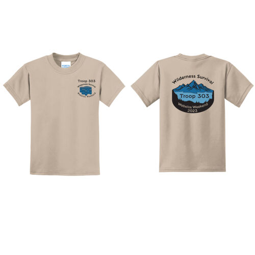 Troop 303 Webelos Tee - Unisex Thumbnail